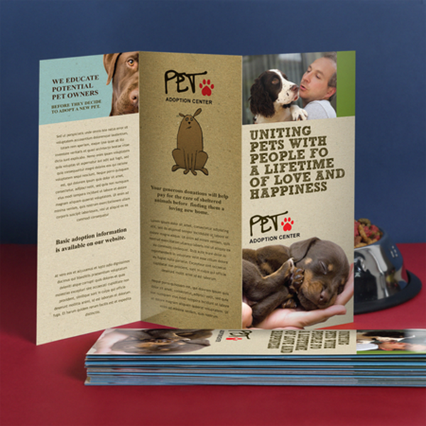 Z Fold Brochure Printing - Clean, Easy Layout | UPrinting